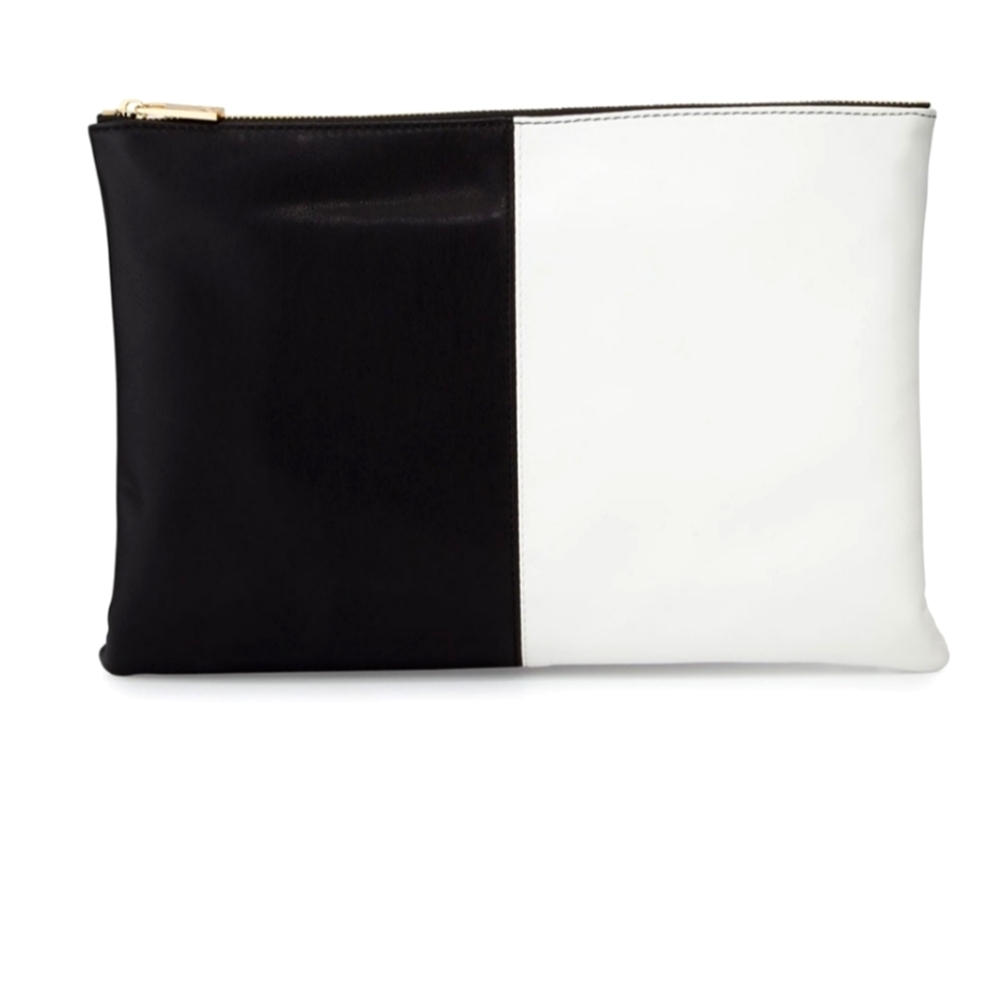 Neiman Marcus color block pouch